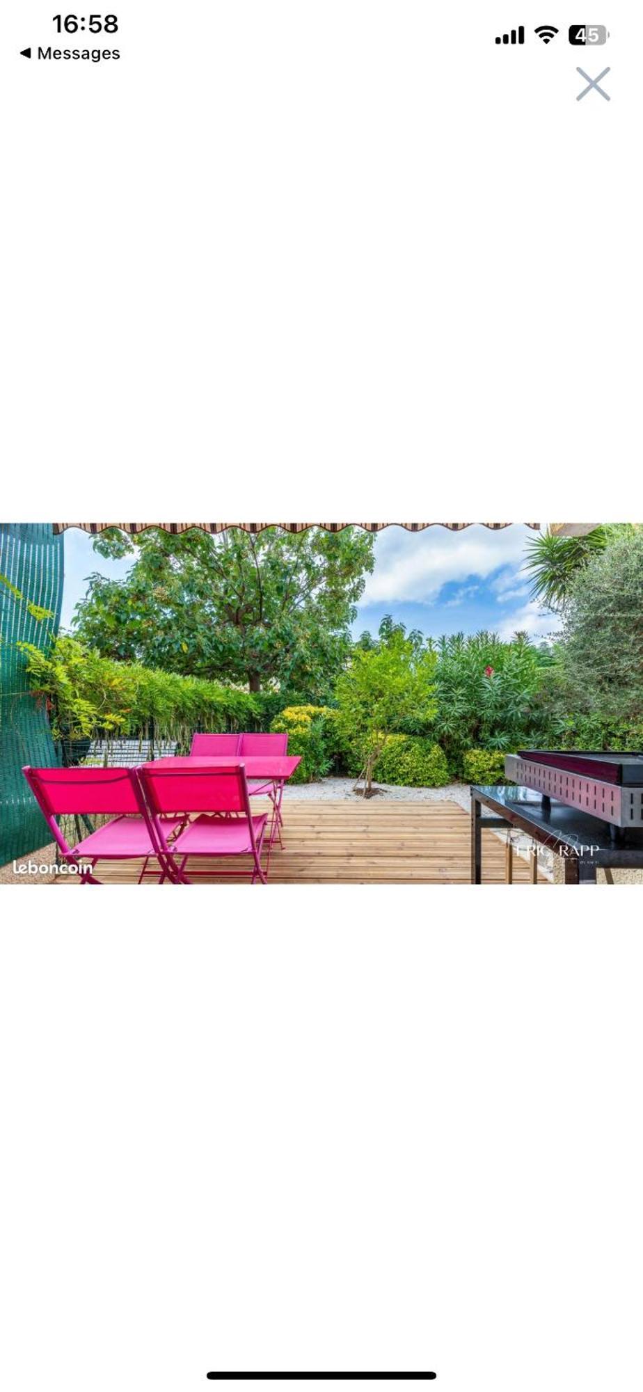 Beau T2 Avec Jardin Frejus Plage Zewnętrze zdjęcie